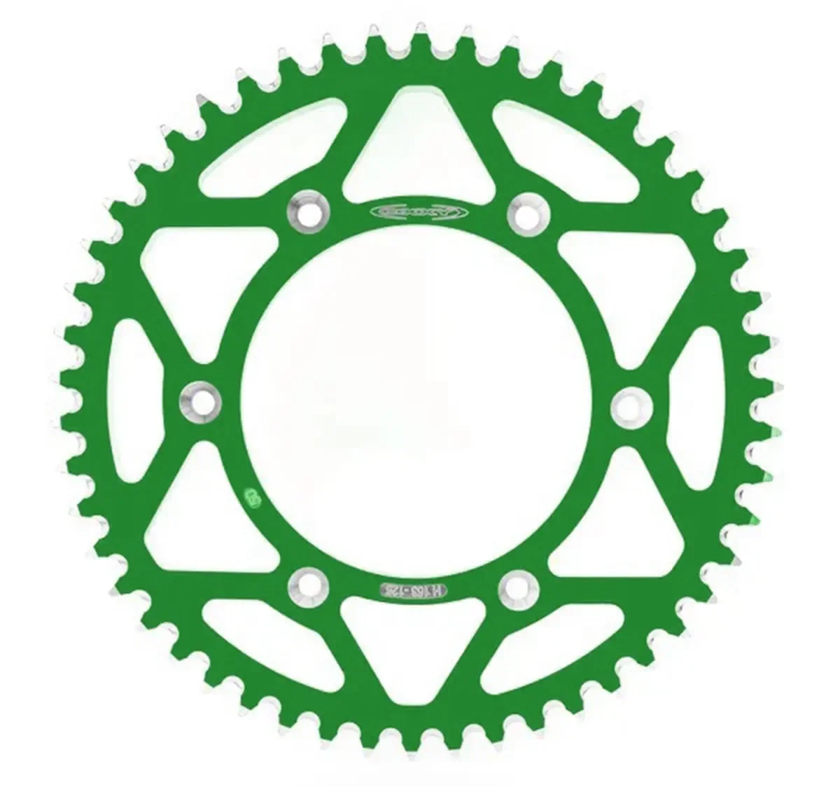 Coroa Alumínio KX 125/250 /KXF 250/450 /KLX 450R TM: 52D Verde